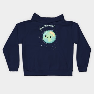 Heal the World -- it's within our power Kids Hoodie